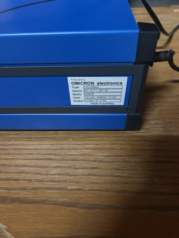 Omicron CMC256 Plus Relay Test Set - Image 6