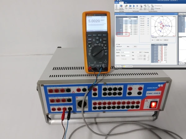 Omicron CMC 256-6 Voltage Protective Relay Test Set like new - Image 5