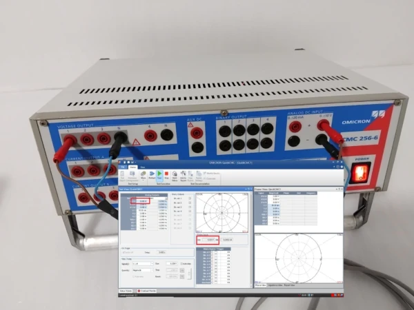 Omicron CMC 256-6 Voltage Protective Relay Test Set like new - Image 9