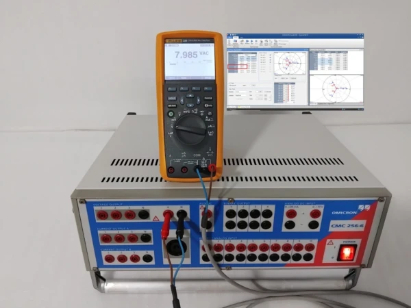 Omicron CMC 256-6 Voltage Protective Relay Test Set like new - Image 2