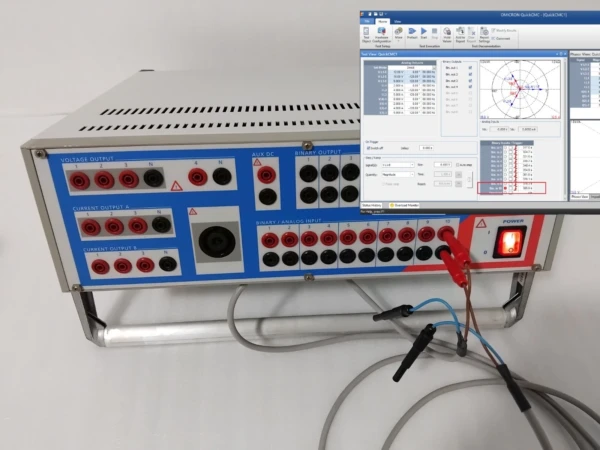 Omicron CMC 256-6 Voltage Protective Relay Test Set like new - Image 3