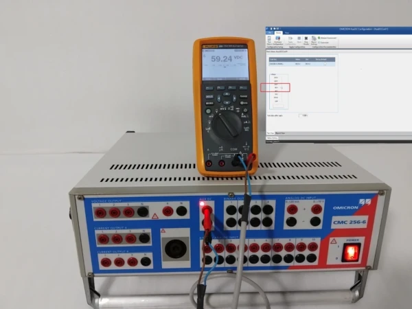 Omicron CMC 256-6 Voltage Protective Relay Test Set like new - Image 4